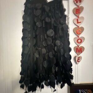 NWOT Elegant Black Women's Skirt